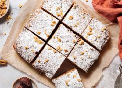 طرز تهیه کیک گردو و هویج با ماست، مرحله به مرحله و تصویری